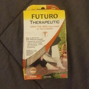 Open toe/heal stocking